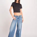 t-shirt costine PARGA 026TS614RM NERO woc 