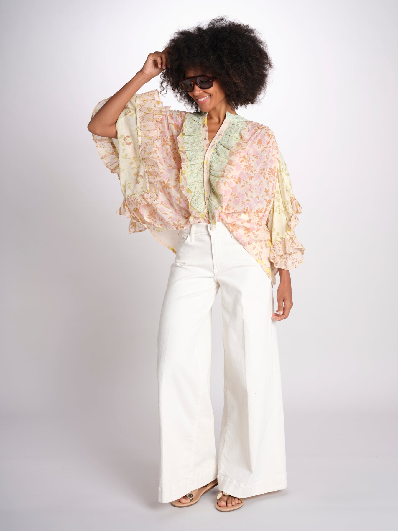 camicia con volant 1BWB GD11 GD11 yvonne s. 