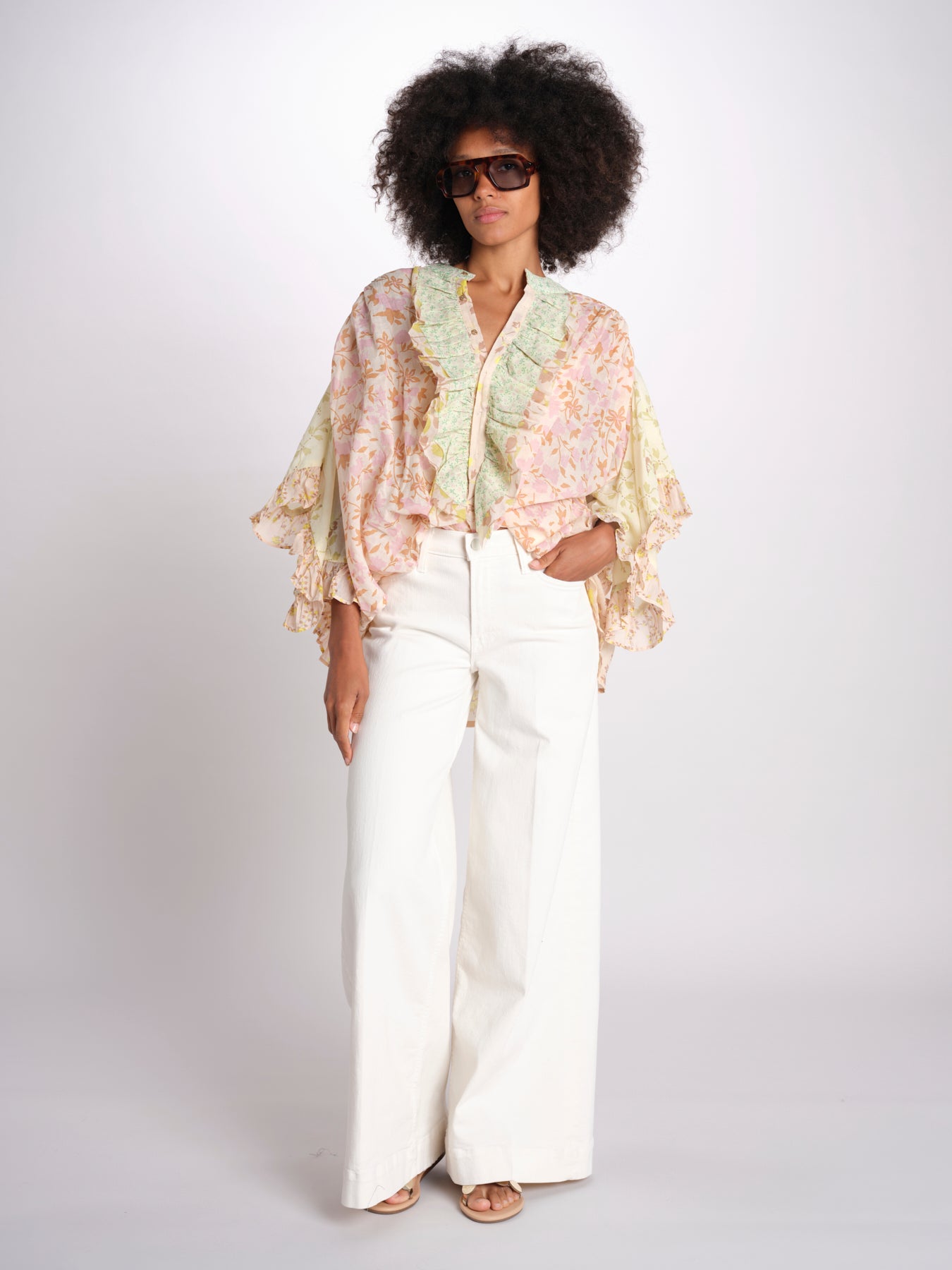 camicia con volant 1BWB GD11 GD11 yvonne s. 