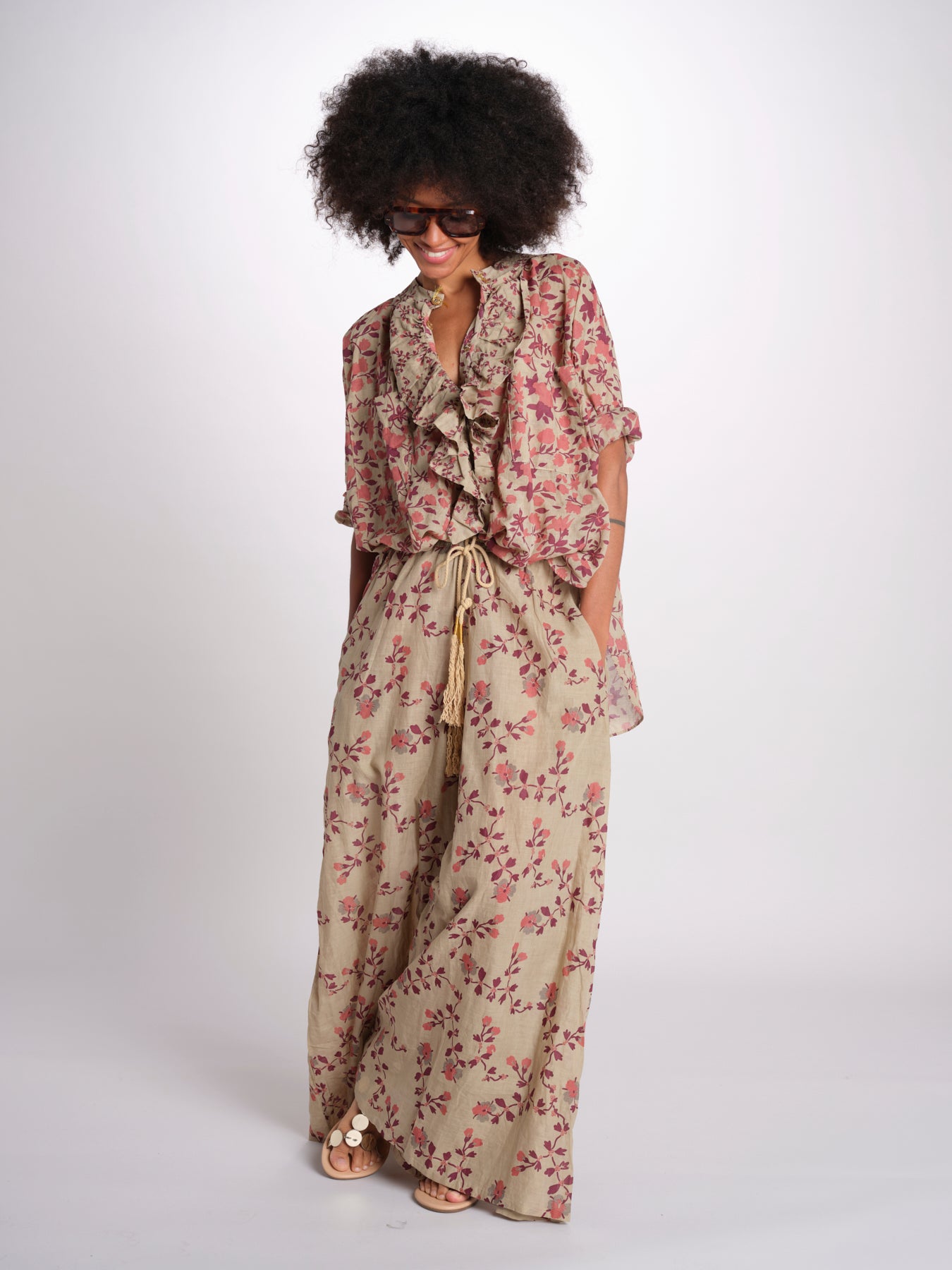 pantalone a palazzo PP BVR4 BRV4 yvonne s. 