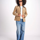 t-shirt girocollo con ali strass JWTS01669 BLANC 101 zadig & voltaire 