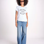 t-shirt con scritta JWTS02769 WHITE 107 zadig & voltaire 