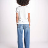 t-shirt manica corta con cuore nero JWTS02858 JUDO 103 zadig & voltaire 