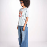 t-shirt 97 over JWTS02865 BABY BLUE zadig & voltaire 
