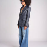 Blazer in pelle stropicciata RWBL00059 ENCRE 404 zadig & voltaire 