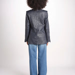 Blazer in pelle stropicciata RWBL00059 ENCRE 404 zadig & voltaire 