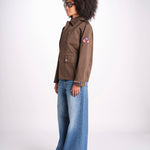 giacca sahariana WWOW01723 MOSS 311 zadig & voltaire 