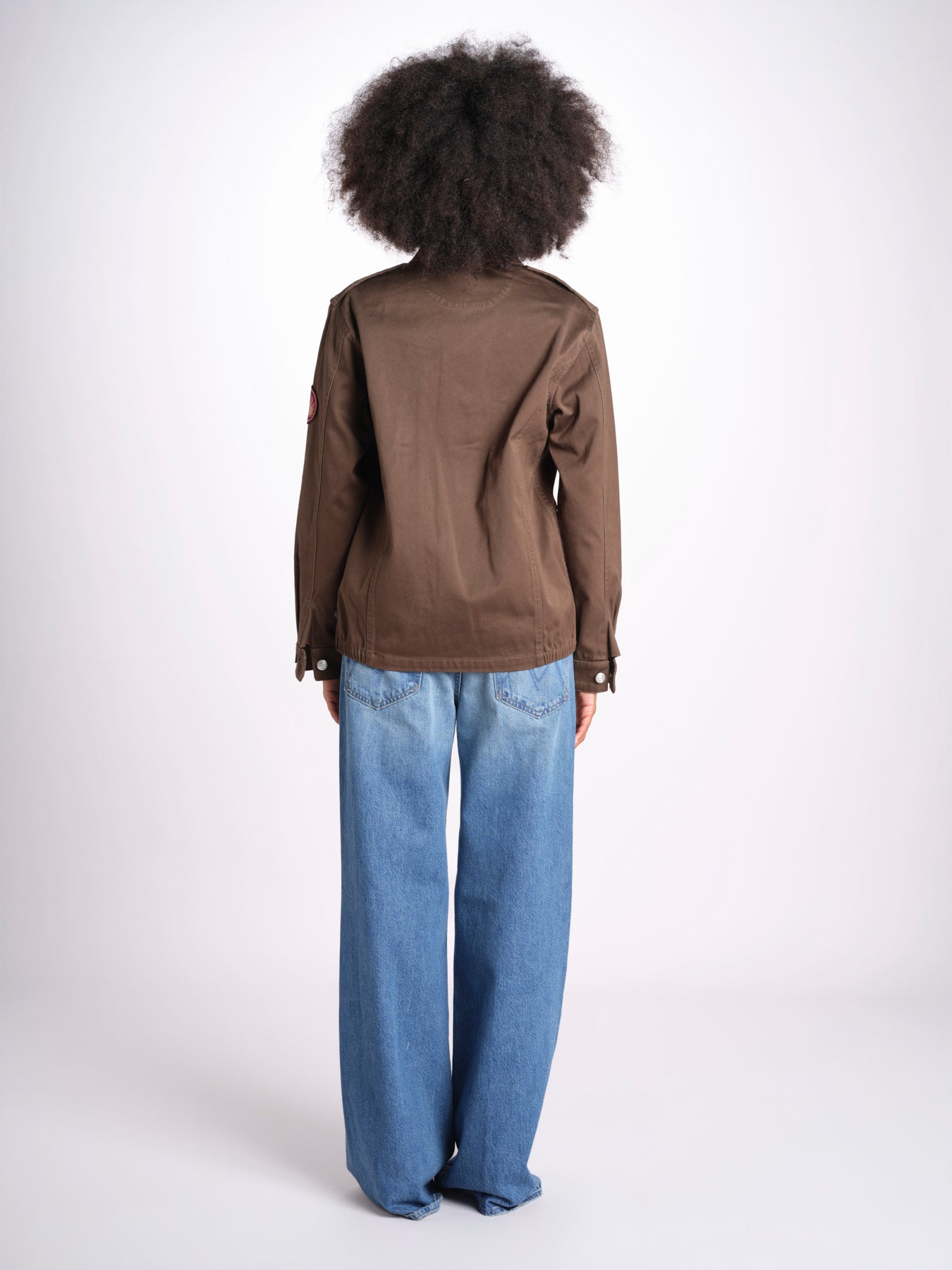 giacca sahariana WWOW01723 MOSS 311 zadig & voltaire 