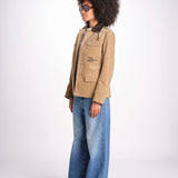 giacca in velluto con colletto in contrasto WWOW01738 COOKIE 267 zadig & voltaire 