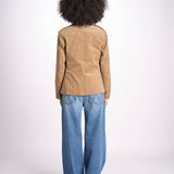 giacca in velluto con colletto in contrasto WWOW01738 COOKIE 267 zadig & voltaire 