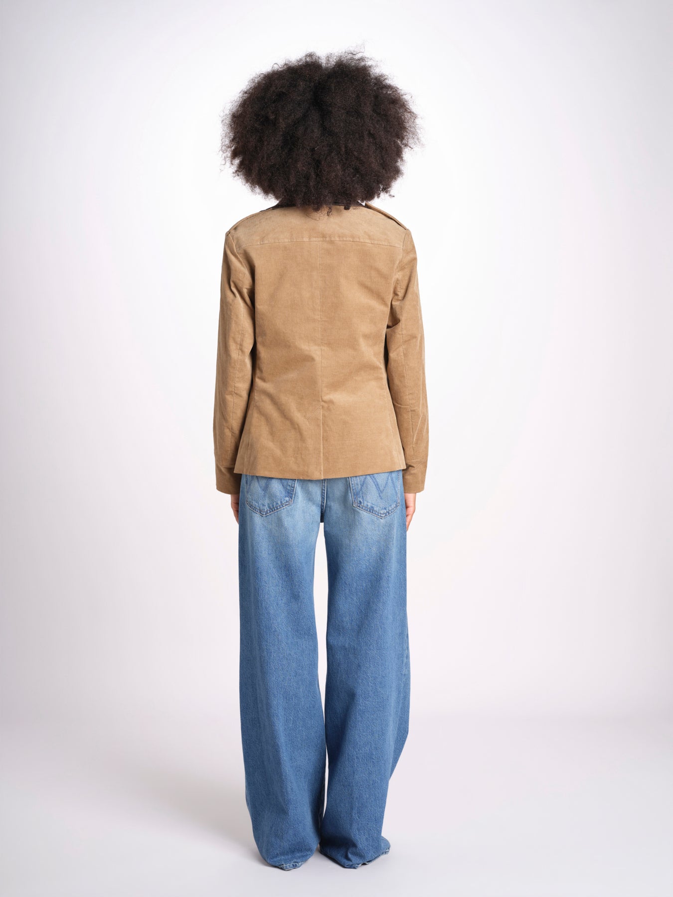 giacca in velluto con colletto in contrasto WWOW01738 COOKIE 267 zadig & voltaire 
