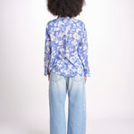 camicia stampa fiori VT6247 LILAC zen ethic 