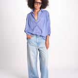 camicia righine over VT6406 LILAC zen ethic 