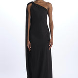  AGU GOWN 10112281 BLACK halston 