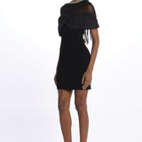  MAEVE KNIT MINI BLACK rebecca vallance 