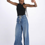 Denim SNACKS over con coulisse THEDOGGIEBAGHEEL11298-1321 THEDOGGIEBAGHEEL 11298-1321 mother 