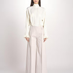 pantalone largo con nervature ORIANA 540 54 85 PABBLE quelledue 