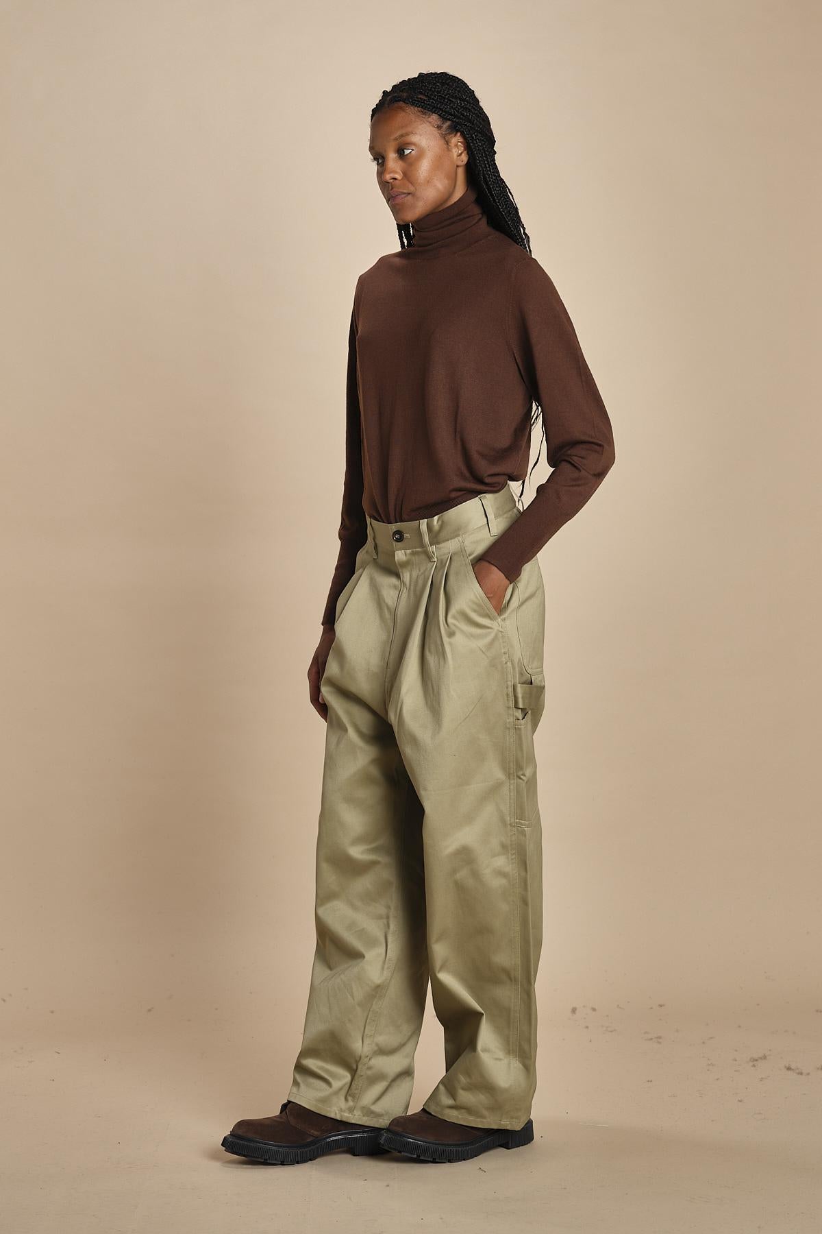 pantalone worke inr cotone POLKE CORD sofie d'hoore 