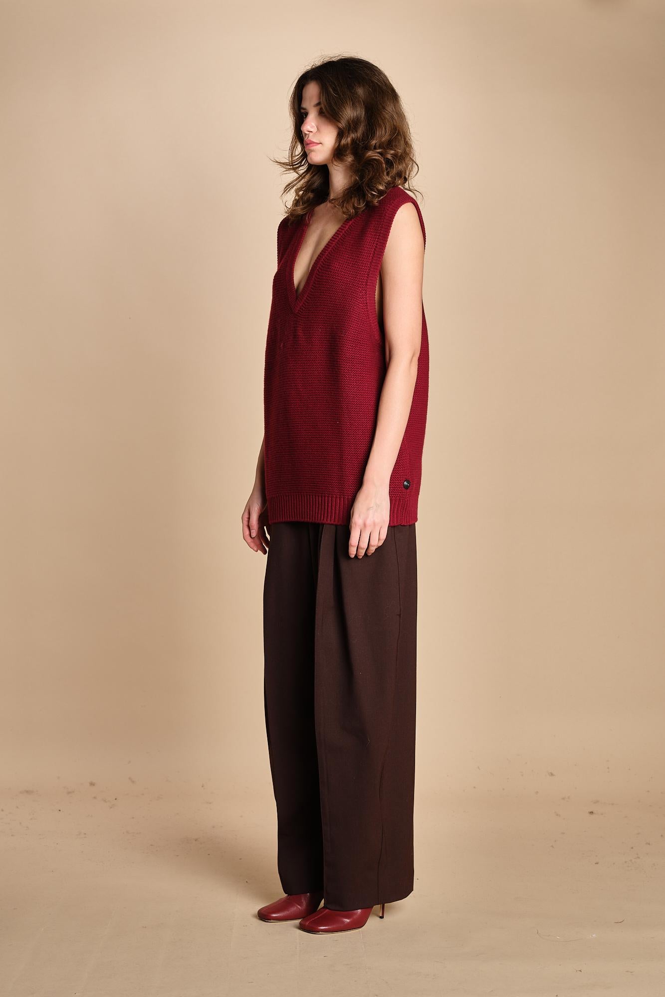 gilet over links MIL55 25040 BORDEAUX milaura 