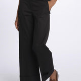Pantalone MELODIA cropped risvolto MELODIA65254 3 quelledue 