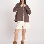 sahariana in canvas NADINE COMFTORBULL BROWN true avenue 