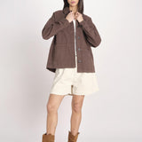 sahariana in canvas NADINE COMFTORBULL BROWN true avenue 