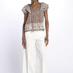 Top BANI stampato 643001 MULTI m.a.b.e. 