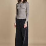 polo a costine CADEE KNIT BLOUSE LIGHT TAUBE herskind 