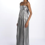 ZINNIA abito plissè FW24 9674 ALUM retrofete 
