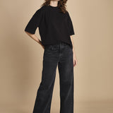 t-shirt girocollo manica corta 3712 NERAS circolo 1901 
