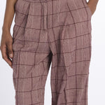 pantaloni seersucker principe di galles 179558 U106 scotch&soda 