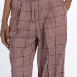pantaloni seersucker principe di galles 179558 U106 scotch&soda 