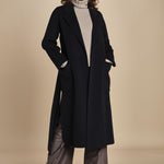 CELIA cappotto vestaglia double IO111046 NAVY ivy oak 