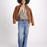 camicia uomo lino con automatici SABRILI MILITARE milaura 