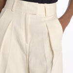 PEONY SUE short misto lino IO115171 WH014 ivy oak 