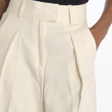 PEONY SUE short misto lino IO115171 WH014 ivy oak 