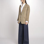 Blazer monopetto dalla linea oversize CEDRO 2615441051600 002 FANGO weekend maxmara 