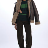  SHAGGY BEAR CHUNKY STRIPES THUNDER howlin' 