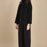 bomber in panno double BWELFRETF5 BLACK bombers original 