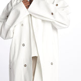 CHESTERFIELD Spolverino con anelli CHESTERFIELDD OFF WHITE sofie d'hoore 