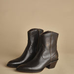 stivaletto texano. B10191ETRUVT-DC 11 NOCE T.MORO buttero 