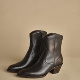 stivaletto texano. B10191ETRUVT-DC 11 NOCE T.MORO buttero 