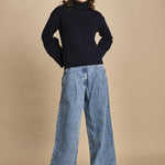 denim con pinces POPS STONE BLU bellerose 