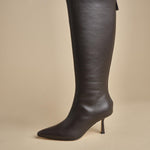 stivale alto liscio PETRA CALF F870SSN CHC studio AMELIA 