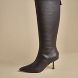 stivale alto liscio PETRA CALF F870SSN CHC studio AMELIA 