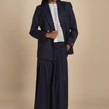 blazer over doppiopetto L02130166479 BLU n21 