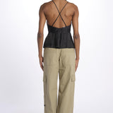 Cayonne satin WWCR01256 BLACK zadig & voltaire 