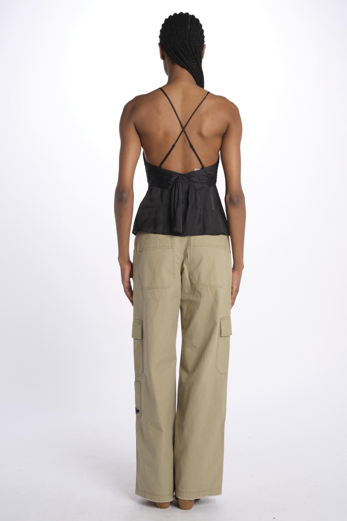 Cayonne satin WWCR01256 BLACK zadig & voltaire 