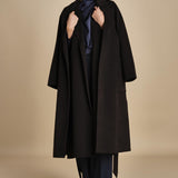 TULLAH camicia con drappeggio F25-142 292 MIDNIGHT oscar 