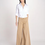 pantalone over 4 tasche GRACE XG02 183 NOCCIOLA ps don't forget me 